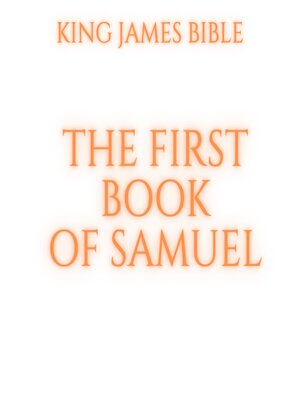 cover image of The First Book of Samuel--King James Version